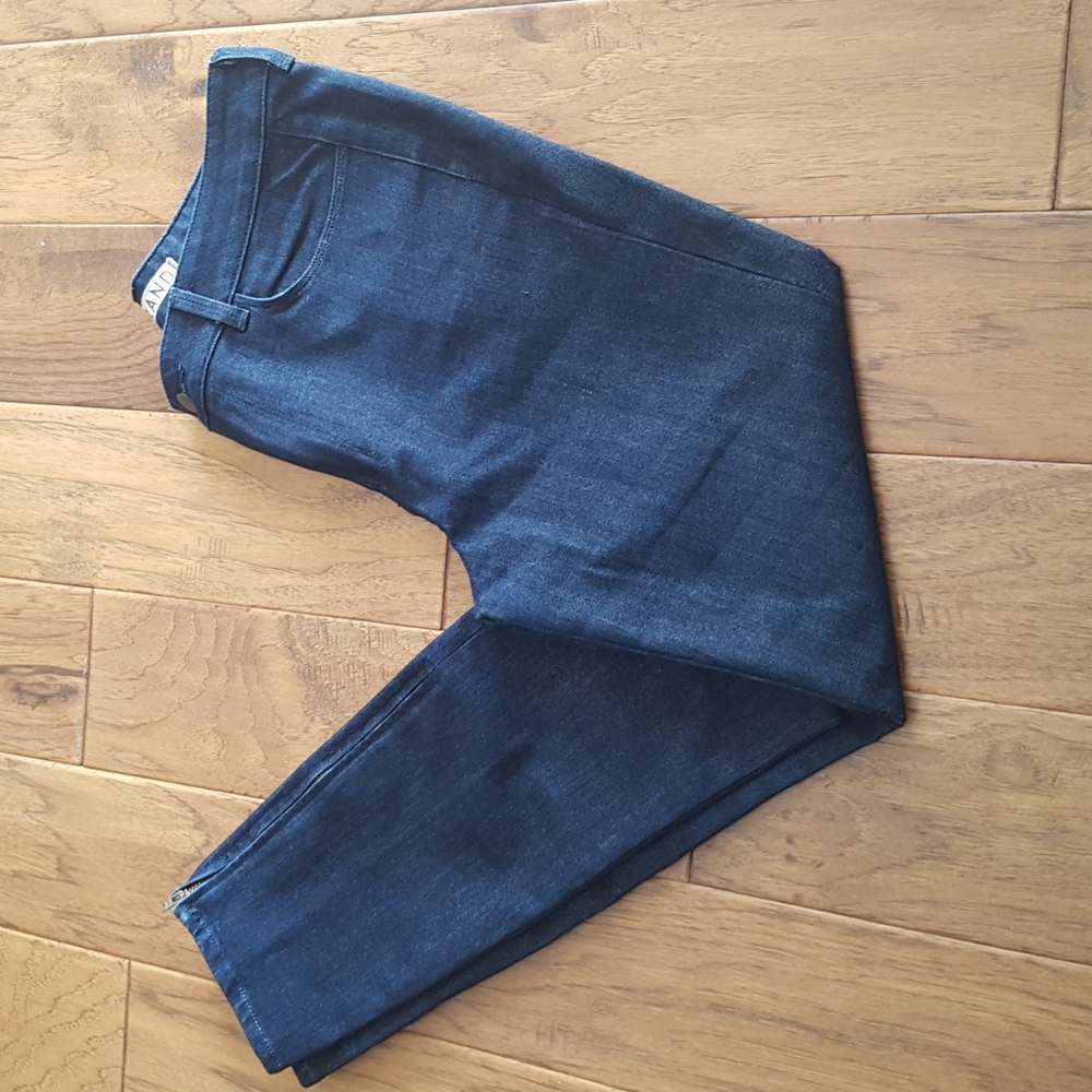 J Brand Major Indigo High Rise Skinny Ankle Zip Leg Jeans Size 30